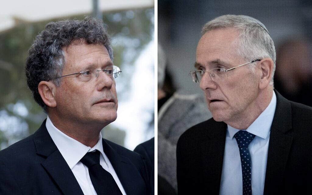 שופט בית המשפט העליון דוד מינץ, נשיא בית המשפט העליון יצחק עמית (צילום: יונתן זינדל ומשה שי/פלאש90) שופט בית המשפט העליון דוד מינץ, נשיא בית המשפט העליון יצחק עמית (צילום: יונתן זינדל ומשה שי/פלאש90)