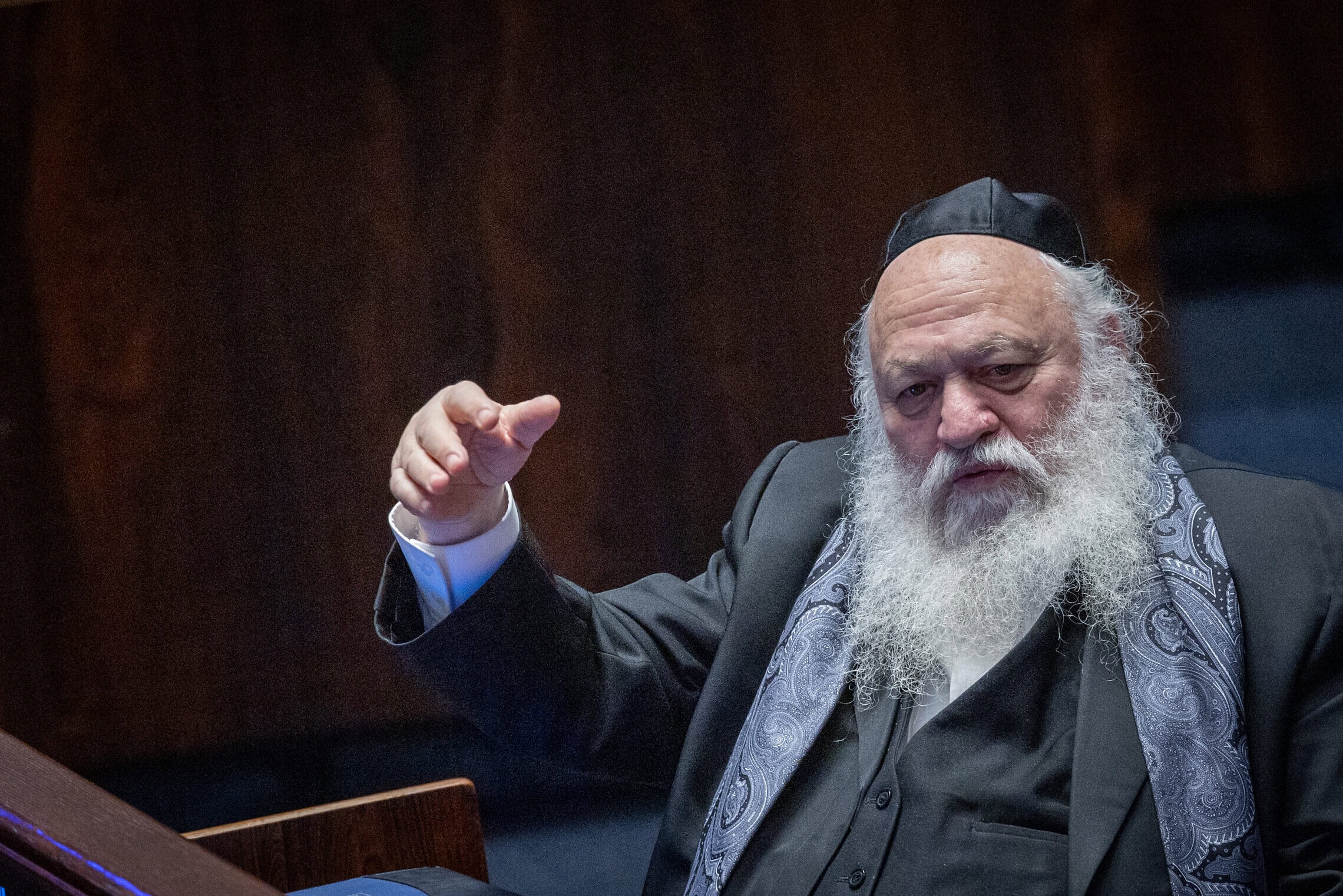 ח"כ יצחק גולדקנופף במליאת הכנסת, 20 באוקטובר 2025 (צילום: חיים גולדברג/פלאש90) ח"כ יצחק גולדקנופף במליאת הכנסת, 20 באוקטובר 2025 (צילום: חיים גולדברג/פלאש90)