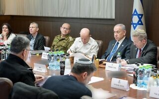 ישיבת הקבינט המדיני-בטחוני בירושלים, 11 בדצמבר 2025 (צילום: מעיין טואף/ לע״מ) ישיבת הקבינט המדיני-בטחוני בירושלים, 11 בדצמבר 2025 (צילום: מעיין טואף/ לע״מ)