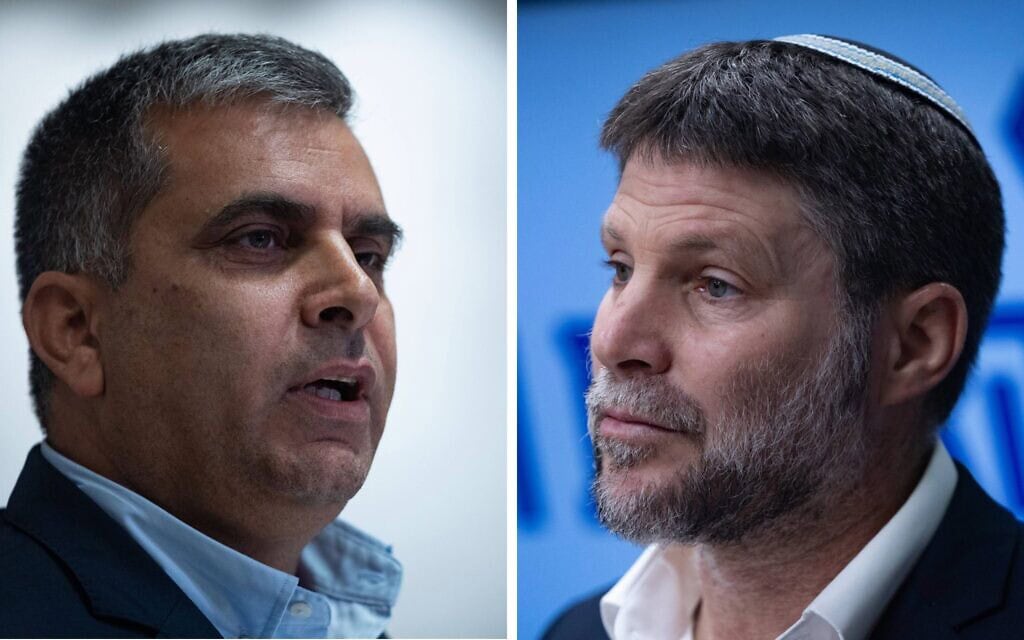 שרי הציונות הדתית בצלאל סמוטריץ' ואופיר סופר (צילום: יונתן זינדל/פלאש90) שרי הציונות הדתית בצלאל סמוטריץ' ואופיר סופר (צילום: יונתן זינדל/פלאש90)