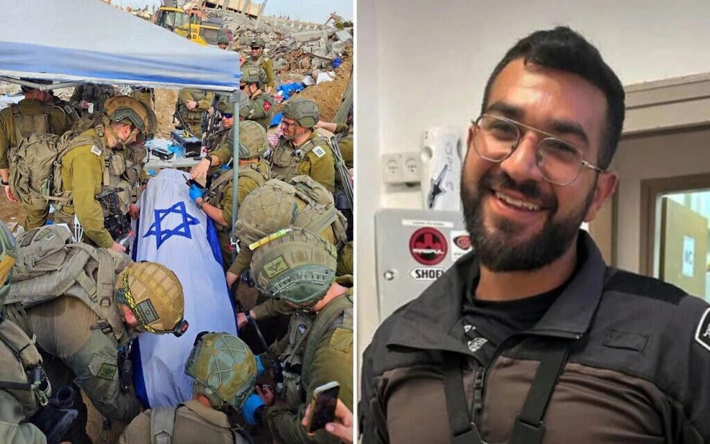 החלל החטוף האחרון רן גואילי ז"ל מושב לקבורה בישראל, 26 בינואר 2026 (צילום: צה"ל)