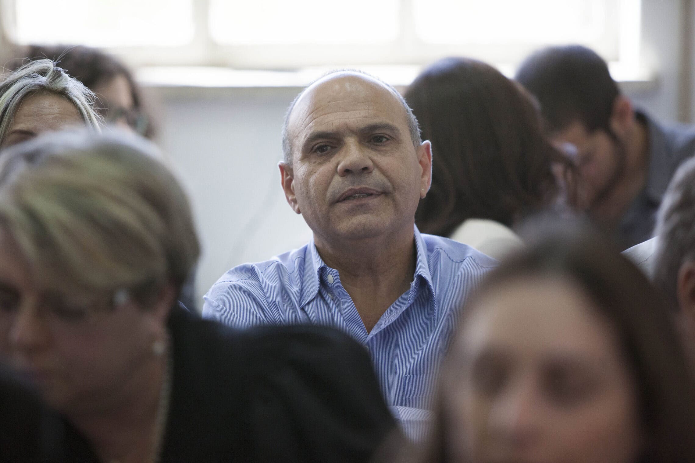 יו"ר ועד עובדי הדסה אמנון ברוכיאן, 24 באפריל 2014 (צילום: יונתן זינדל/פלאש90) יו"ר ועד עובדי הדסה אמנון ברוכיאן, 24 באפריל 2014 (צילום: יונתן זינדל/פלאש90)