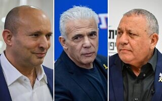 גדי איזנקוט, יאיר לפיד, נפתלי בנט (צילום: אבשלום ששוני ויונתן זינדל/פלאש90, מונטז') גדי איזנקוט, יאיר לפיד, נפתלי בנט (צילום: אבשלום ששוני ויונתן זינדל/פלאש90, מונטז')