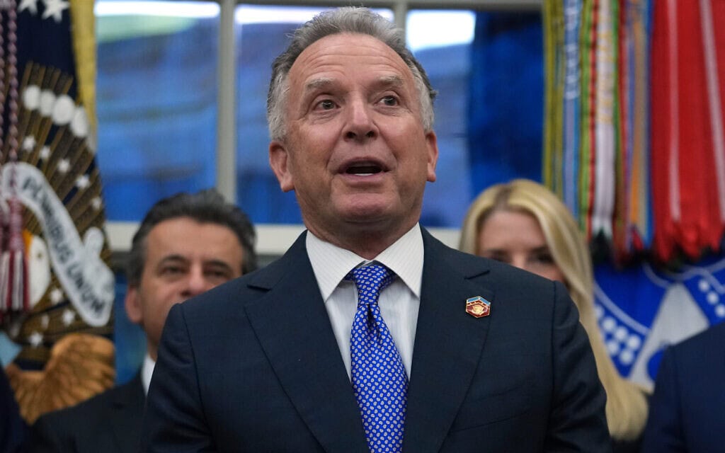 סטיב ויטקוף בחדר הסגלגל בבית הלבן, 29 בינואר 2026 (צילום: AP Photo/Allison Robbert) סטיב ויטקוף בחדר הסגלגל בבית הלבן, 29 בינואר 2026 (צילום: AP Photo/Allison Robbert)