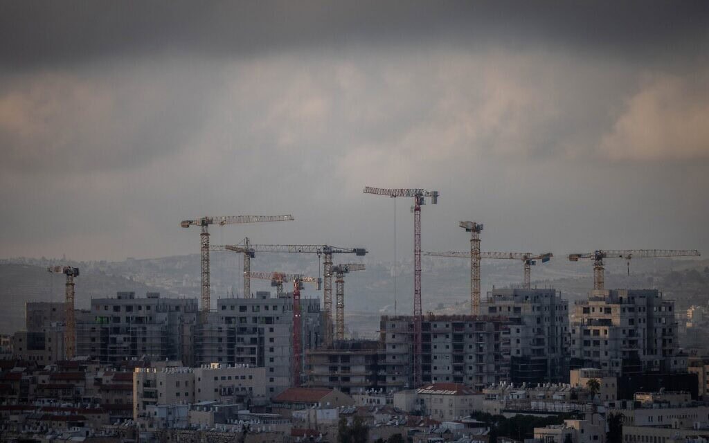 בנייה בירושלים, 2023, אילוסטרציה (צילום: חיים גולדברג, פלאש90) בנייה בירושלים, 2023, אילוסטרציה (צילום: חיים גולדברג, פלאש90)