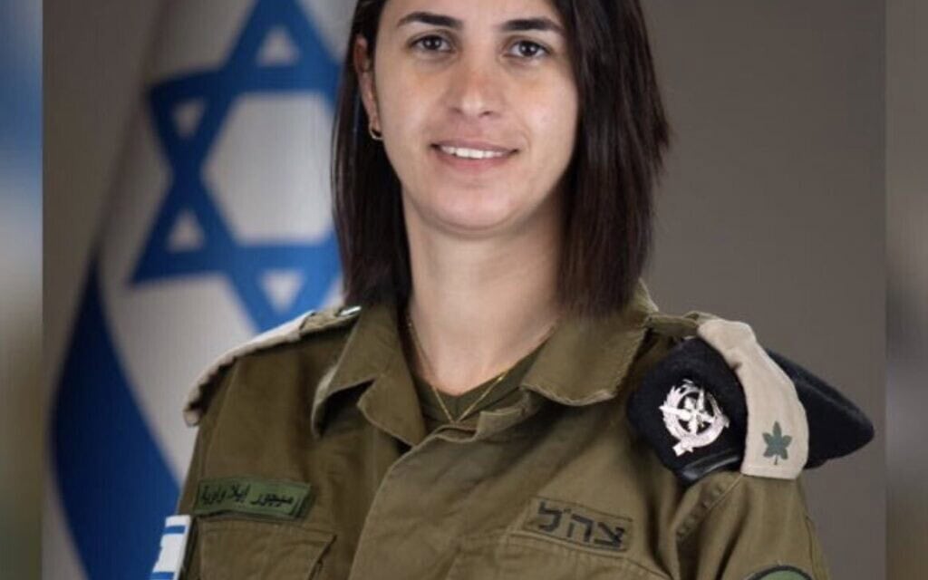 סגנית דובר צה״ל בערבית, רס״ן אלה ואויה (צילום: דובר צה״ל) סגנית דובר צה״ל בערבית, רס״ן אלה ואויה (צילום: דובר צה״ל)