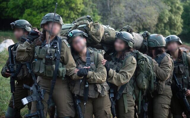 10 הלוחמות הראשונות שסיימו את ההכשרה של יהל"ם, 16 באפריל 2024