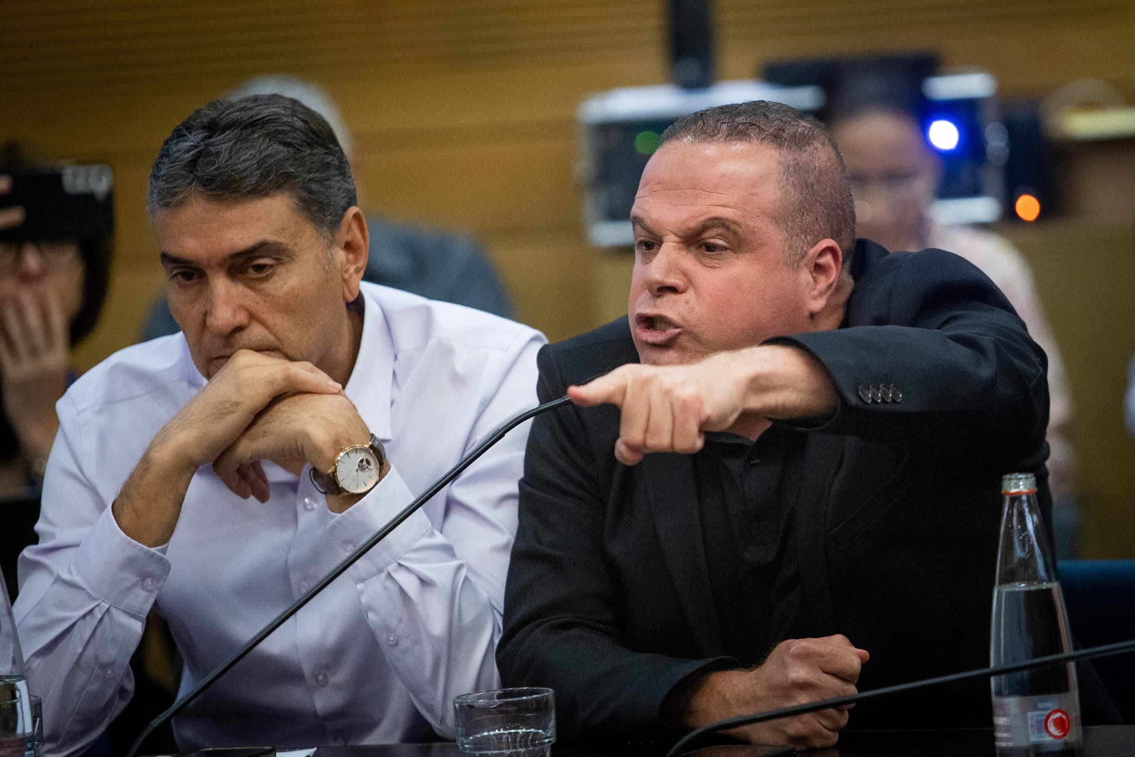 ראש עיריית אשקלון תומר גלאם בוועדת הכספים בכנסת, 16 באוקטובר 2023 (צילום: אורן בן חקון/פלאש90) ראש עיריית אשקלון תומר גלאם בוועדת הכספים בכנסת, 16 באוקטובר 2023 (צילום: אורן בן חקון/פלאש90)