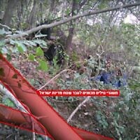 משגרים של חזבאללה מכוונים לעבר ישראל, דרום לבנון, מרץ 2026 (צילום: דובר צה"ל) משגרים של חזבאללה מכוונים לעבר ישראל, דרום לבנון, מרץ 2026 (צילום: דובר צה"ל)