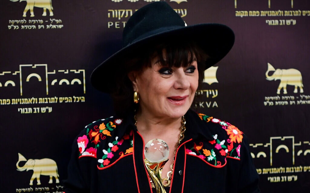 השחקנית חנה לסלאו, נובמבר 2022 (צילום: אבשלום ששוני/פלאש90)