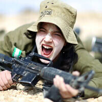 אילוסטרציה: חיילות בהכשרה, 16 בנובמבר 2010