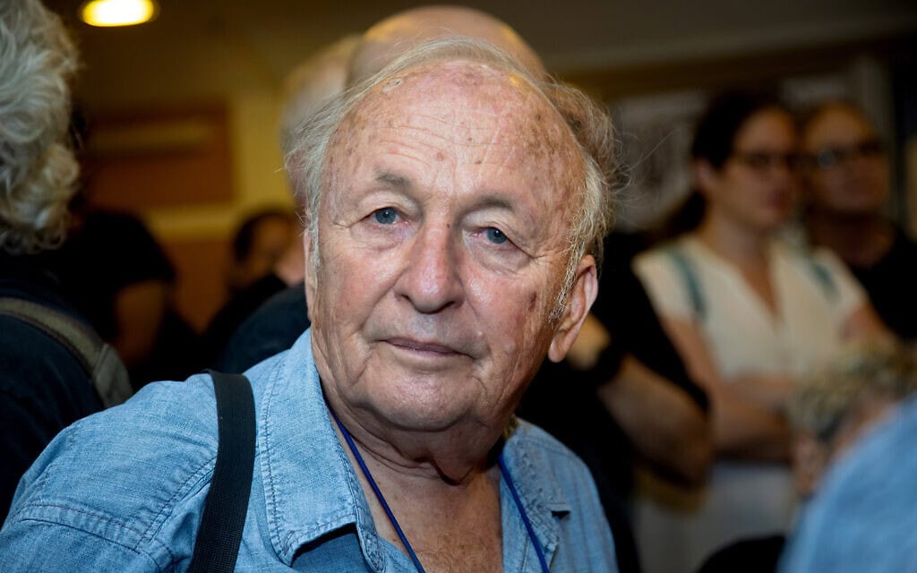 האמן יאיר גרבוז ב-2023 (צילום: משה שי/פלאש90)