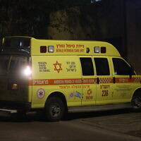 אמבולנס של מגן דוד אדום בירושלים, 3 בדצמבר 2024 (צילום: חיים גולדברג/פלאש90) אמבולנס של מגן דוד אדום בירושלים, 3 בדצמבר 2024 (צילום: חיים גולדברג/פלאש90)