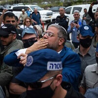 השר לביטחון לאומי איתמר בן גביר לפני הדיון בבג"ץ על הדחתו, 15 באפריל 2026