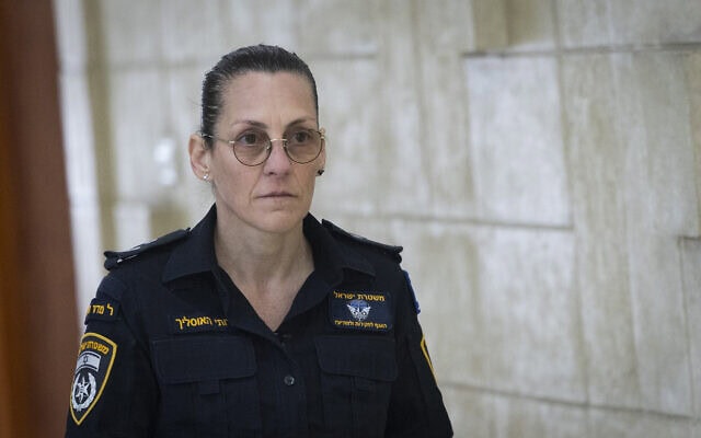 רותי האוסליך בבית המשפט המחוזי בירושלים, 16 באפריל 2026 (צילום: חיים גולדברג/פלאש90) רותי האוסליך בבית המשפט המחוזי בירושלים, 16 באפריל 2026 (צילום: חיים גולדברג/פלאש90)