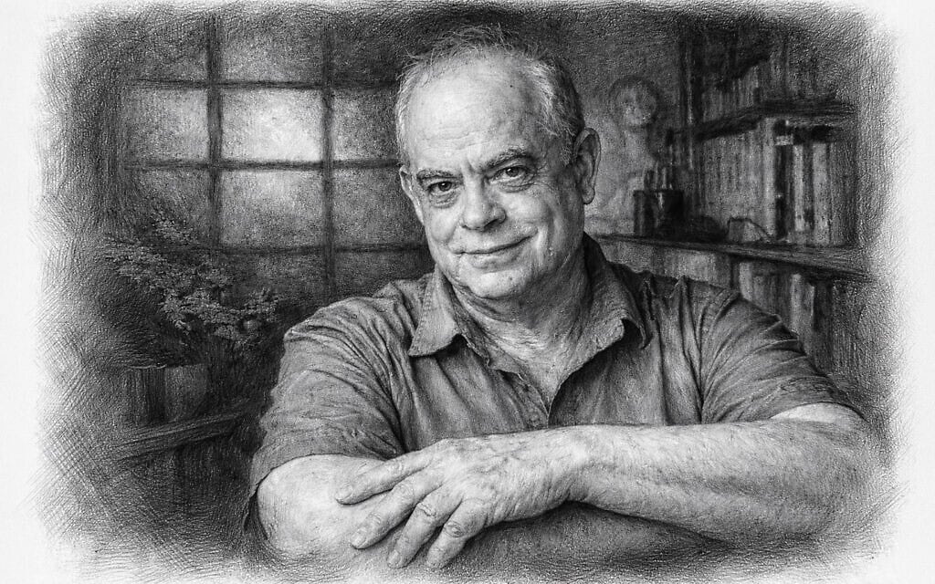 דורון רוזנבלום (צילום: איור באמצעות AI, מבוסס חלקית על צילום של איליה מלניקוב)