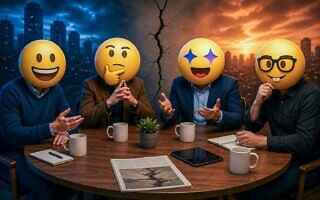 מודלים של בינה מלאכותית מתווכחים על המציאות ושברה (צילום: יצירה דיגיטלית: אלון קורנגרין) מודלים של בינה מלאכותית מתווכחים על המציאות ושברה (צילום: יצירה דיגיטלית: אלון קורנגרין)