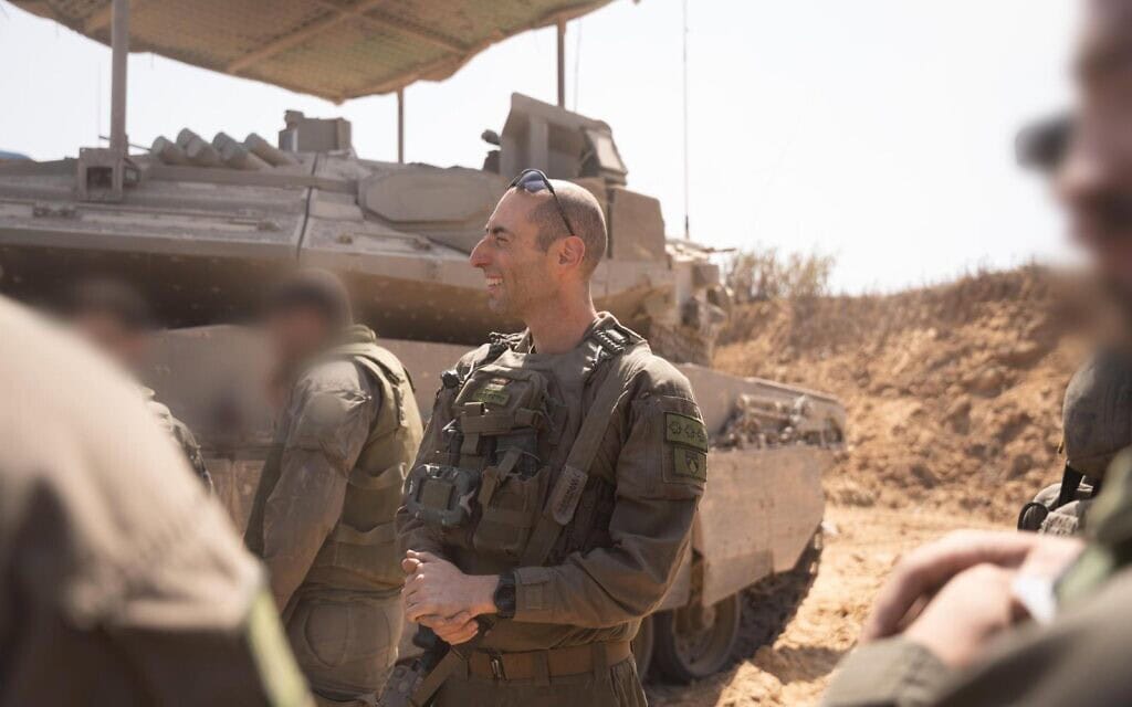 מפקד עוצבת עקבות הברזל (חטיבה 401), אלוף־משנה מאיר בידרמן (צילום: צה"ל) מפקד עוצבת עקבות הברזל (חטיבה 401), אלוף־משנה מאיר בידרמן (צילום: צה"ל)