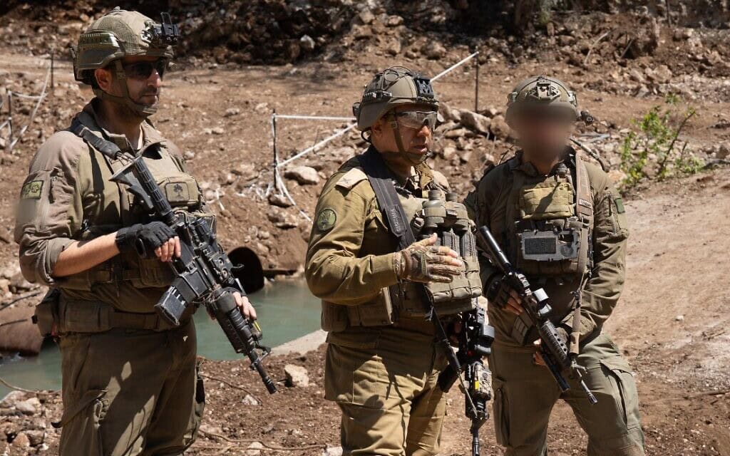 פשיטת צה״ל מעבר לליטאני. מאי 2026 (צילום: דובר צה״ל ) פשיטת צה״ל מעבר לליטאני. מאי 2026 (צילום: דובר צה״ל )