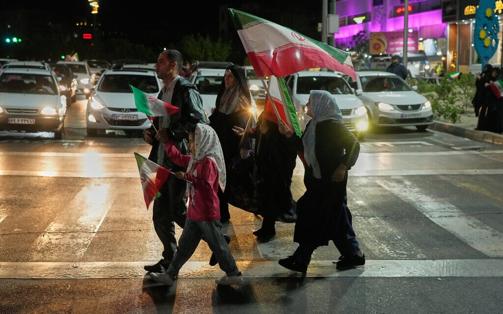 טהרן, 27 באפריל 2026 (צילום: AP Photo/Vahid Salemi)