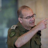 המזכיר הצבאי של ראש הממשלה והמיועד לתפקיד ראש המוסד, אלוף רומן גופמן, בכנסת, 5 בפברואר 2026