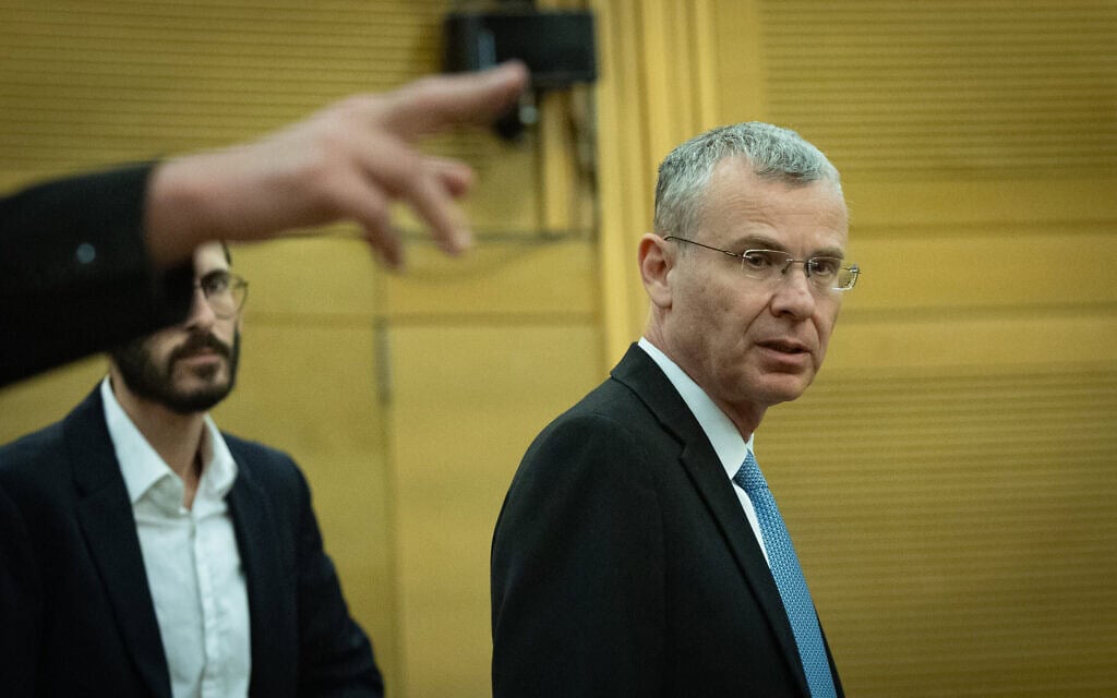 שר המשפטים יריב לוין בכנסת, 10 במאי 2026 (צילום: יונתן זינדל/פלאש90) שר המשפטים יריב לוין בכנסת, 10 במאי 2026 (צילום: יונתן זינדל/פלאש90)