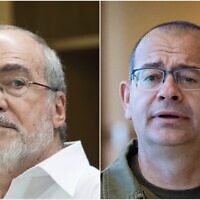המזכיר הצבאי של ראש הממשלה רומן גופמן; נשיא בית המשפט העליון בדימוס השופט אשר גרוניס