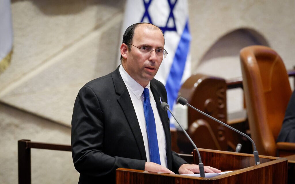 ח״כ שמחה רוטמן במליאת הכנסת. 11 במאי 2026 (צילום: נועם מושקוביץ / דוברות הכנסת) ח״כ שמחה רוטמן במליאת הכנסת. 11 במאי 2026 (צילום: נועם מושקוביץ / דוברות הכנסת)