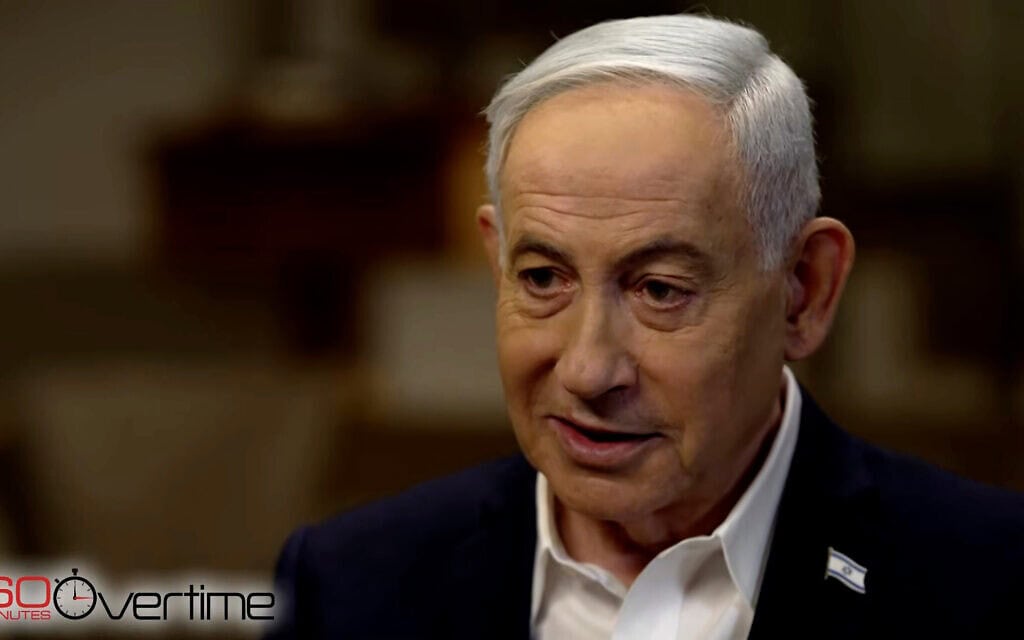 ראש הממשלה בנימין נתניהו בריאיון לתוכנית "60 דקות" בארצות הברית, 10 במאי 2026 (צילום: צילום מסך, CBS News) ראש הממשלה בנימין נתניהו בריאיון לתוכנית "60 דקות" בארצות הברית, 10 במאי 2026 (צילום: צילום מסך, CBS News)