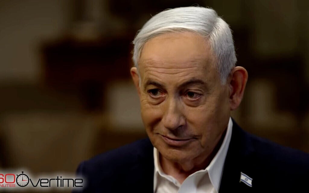 ראש הממשלה בנימין נתניהו בריאיון לתוכנית "60 דקות" בארצות הברית, 10 במאי 2026 (צילום: צילום מסך, CBS News) ראש הממשלה בנימין נתניהו בריאיון לתוכנית "60 דקות" בארצות הברית, 10 במאי 2026 (צילום: צילום מסך, CBS News)