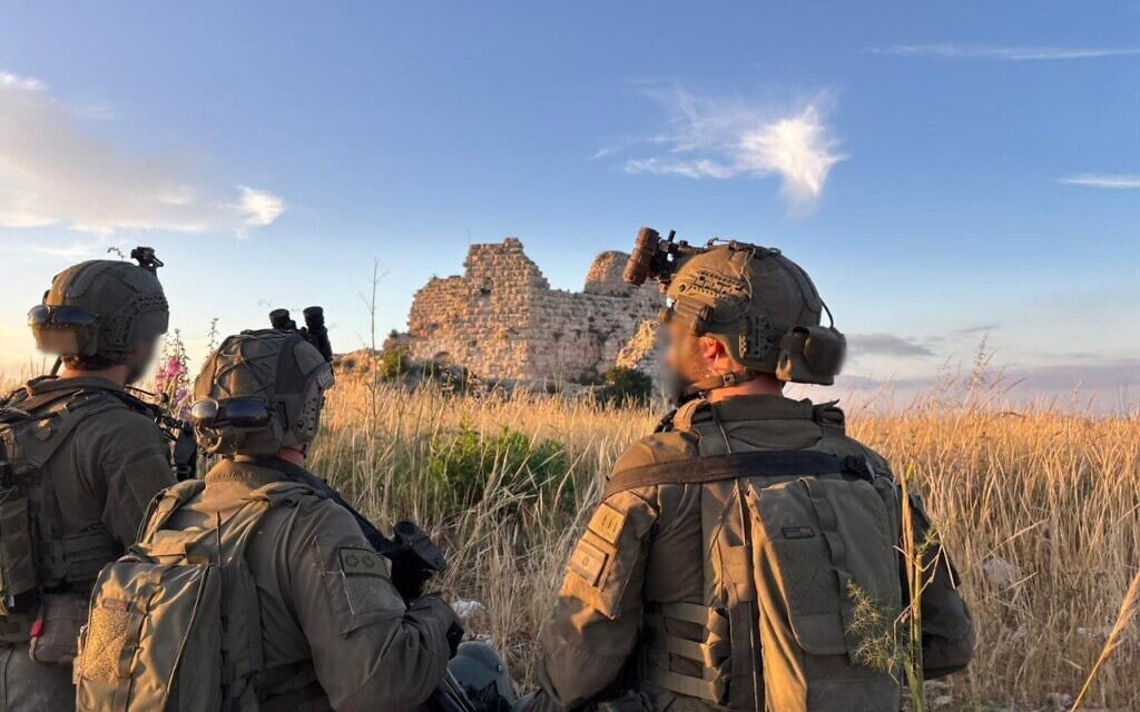 חיילי צה"ל ברכס הבופור, דרום לבנון, מאי 2026 (צילום: דובר צה"ל) חיילי צה"ל ברכס הבופור, דרום לבנון, מאי 2026 (צילום: דובר צה"ל)