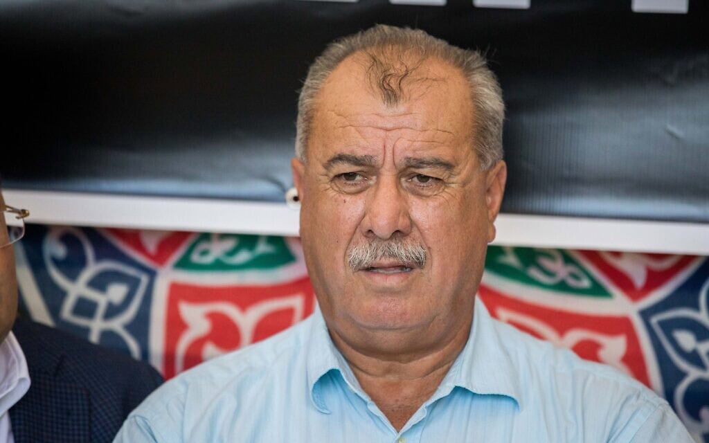 מוחמד ברכה באוהל המחאה של ועדת המעקב העליונה של הציבור הערבי בישראל מול משרד ראש הממשלה בירושלים, 3 בנובמבר 2019 (צילום: יונתן זינדל/פלאש90) מוחמד ברכה באוהל המחאה של ועדת המעקב העליונה של הציבור הערבי בישראל מול משרד ראש הממשלה בירושלים, 3 בנובמבר 2019 (צילום: יונתן זינדל/פלאש90)