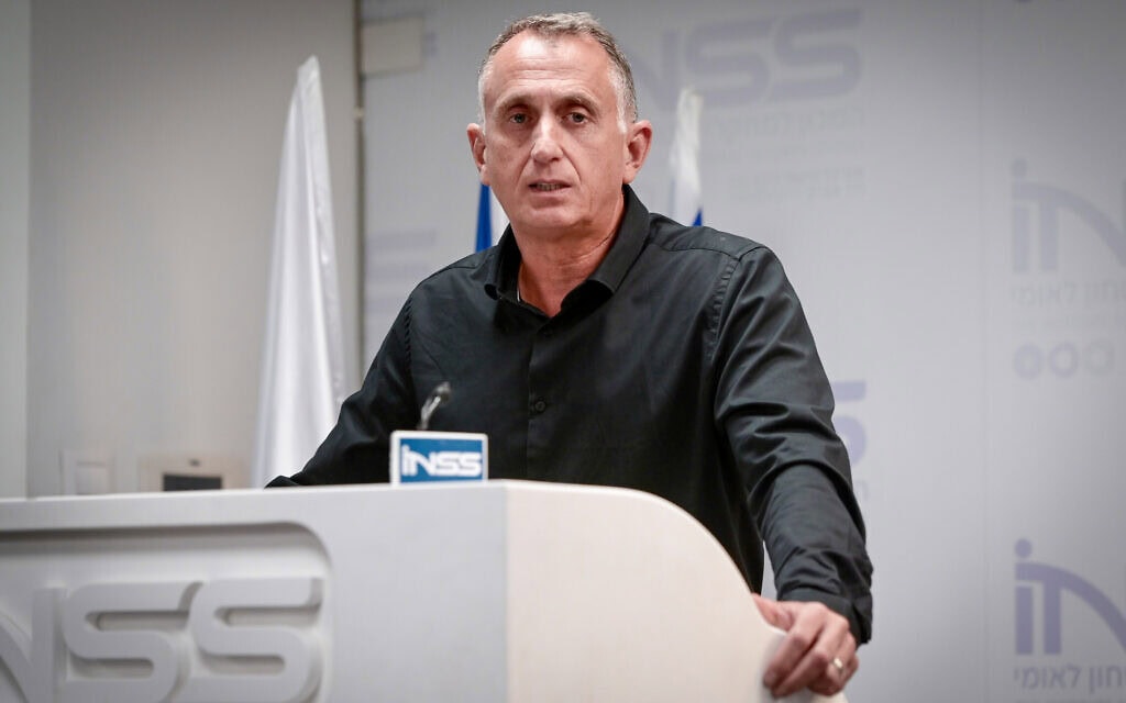 ראש המכון למחקרי ביטחון לאומי (INSS), אלוף (מיל.) תמיר הימן (צילום: אבשלום ששוני/פלאש90)