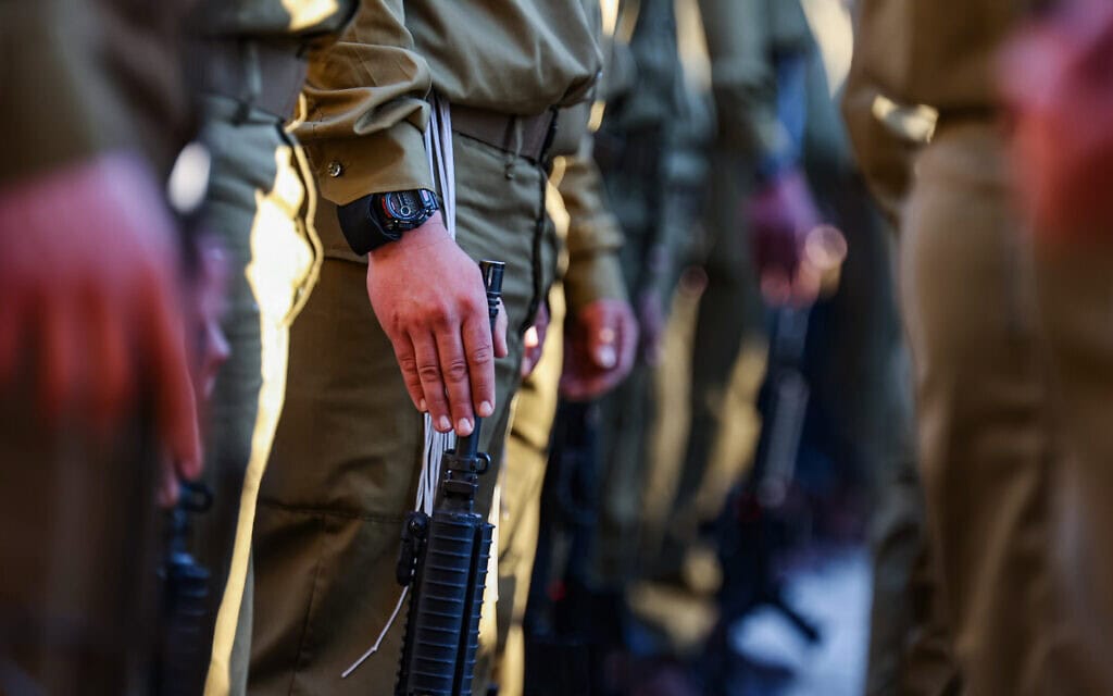 אילוסטרציה: טקס השבעה של חיילים בחטיבת החשמונאים, 27 בפברואר 2025 (צילום: יונתן זינדל/פלאש90) אילוסטרציה: טקס השבעה של חיילים בחטיבת החשמונאים, 27 בפברואר 2025 (צילום: יונתן זינדל/פלאש90)