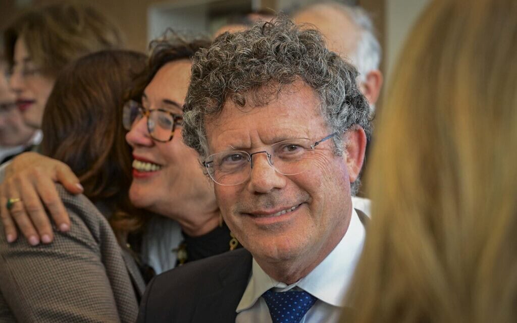 נשיא בית המשפט העליון יצחק עמית באוניברסיטת רייכמן בהרצליה, 30 באפריל 2026 (צילום: אבשלום ששוני/פלאש90) נשיא בית המשפט העליון יצחק עמית באוניברסיטת רייכמן בהרצליה, 30 באפריל 2026 (צילום: אבשלום ששוני/פלאש90)