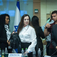 ח"כ טלי גוטליב משתתפת בישיבת ועדת הכנסת, 15 ביוני 2026