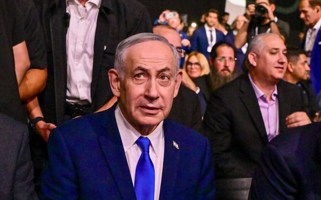 ראש הממשלה בנימין נתניהו בוועידת השלטון המקומי בתל אביב, 24 ביוני 2026 (צילום: אבשלום ששוני/פלאש90) ראש הממשלה בנימין נתניהו בוועידת השלטון המקומי בתל אביב, 24 ביוני 2026 (צילום: אבשלום ששוני/פלאש90)