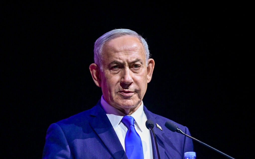 ראש הממשלה בנימין נתניהו בוועידת השלטון המקומי בתל אביב, 24 ביוני 2026 (צילום: אבשלום ששוני/פלאש90) ראש הממשלה בנימין נתניהו בוועידת השלטון המקומי בתל אביב, 24 ביוני 2026 (צילום: אבשלום ששוני/פלאש90)
