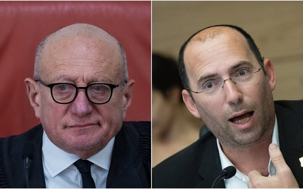 יו"ר ועדת החוקה שמחה רוטמן; שופט בית המשפט העליון אלכס שטיין (צילום: אורן בן חקון/יונתן זינדל/פלאש90, מונטז') יו"ר ועדת החוקה שמחה רוטמן; שופט בית המשפט העליון אלכס שטיין (צילום: אורן בן חקון/יונתן זינדל/פלאש90, מונטז')