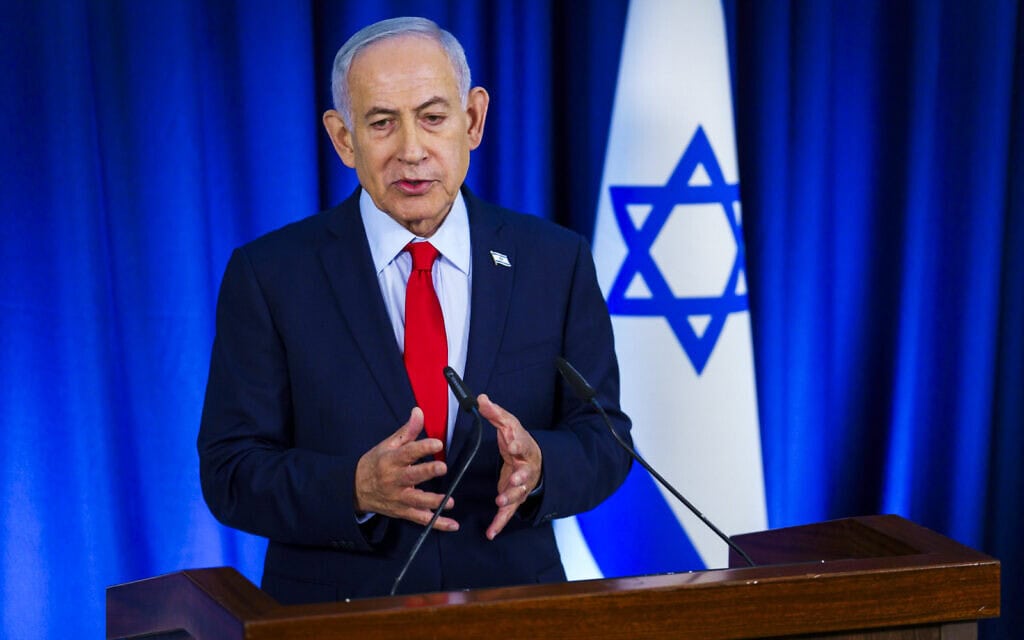ראש הממשלה בנימין נתניהו במסיבת עיתונאים בירושלים בזמן המלחמה עם איראן, 19 במארס 2026 (צילום: שליו שלום, Flash90) ראש הממשלה בנימין נתניהו במסיבת עיתונאים בירושלים בזמן המלחמה עם איראן, 19 במארס 2026 (צילום: שליו שלום, Flash90)