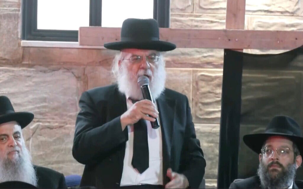 הרב אריה יזדי, 29 ביוני 2026 (צילום: צילום מסך מווידאו)