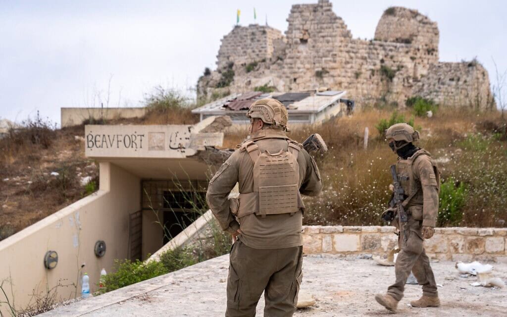 כוחות צה”ל במבצר הבופור בדרום לבנון. 7 ביולי 2026 (צילום: עמנואל פביאן) כוחות צה”ל במבצר הבופור בדרום לבנון. 7 ביולי 2026 (צילום: עמנואל פביאן)