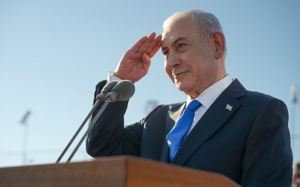 ראש הממשלה בנימין נתניהו בטקס סיום קורס טיס 192, 9 ביולי 2026 (צילום: מעיין טואף / לע"מ) ראש הממשלה בנימין נתניהו בטקס סיום קורס טיס 192, 9 ביולי 2026 (צילום: מעיין טואף / לע"מ)