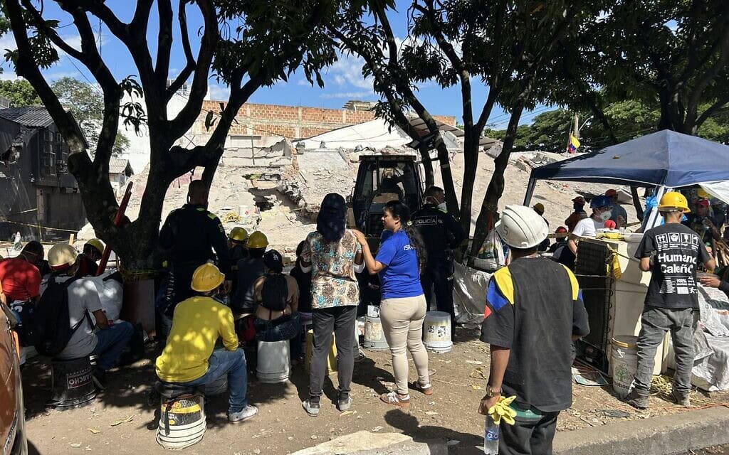 פעילות ישראייד בעקבות רעידת האדמה בקולומביה, אוגוסט 2026 (צילום: ישראייד) פעילות ישראייד בעקבות רעידת האדמה בקולומביה, אוגוסט 2026 (צילום: ישראייד)