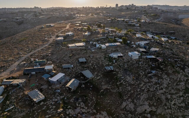 שבט הבדואים ג'האלין במדבר יהודה, 5 באפריל 2025