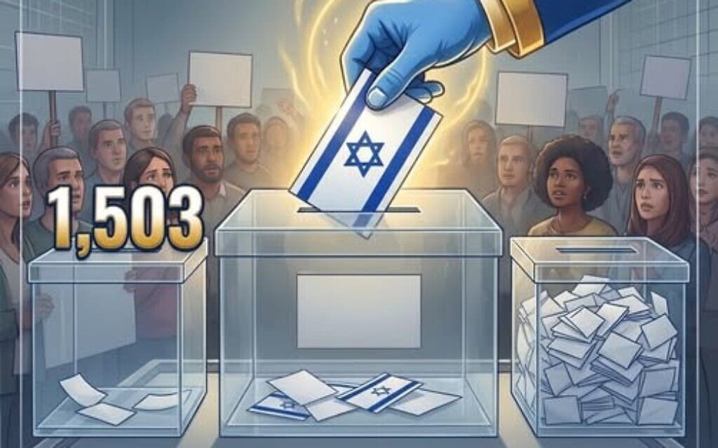 בחירות, אילוסטרציה (צילום: אבי בן הר באמצעות ג'מיני) בחירות, אילוסטרציה (צילום: אבי בן הר באמצעות ג'מיני)