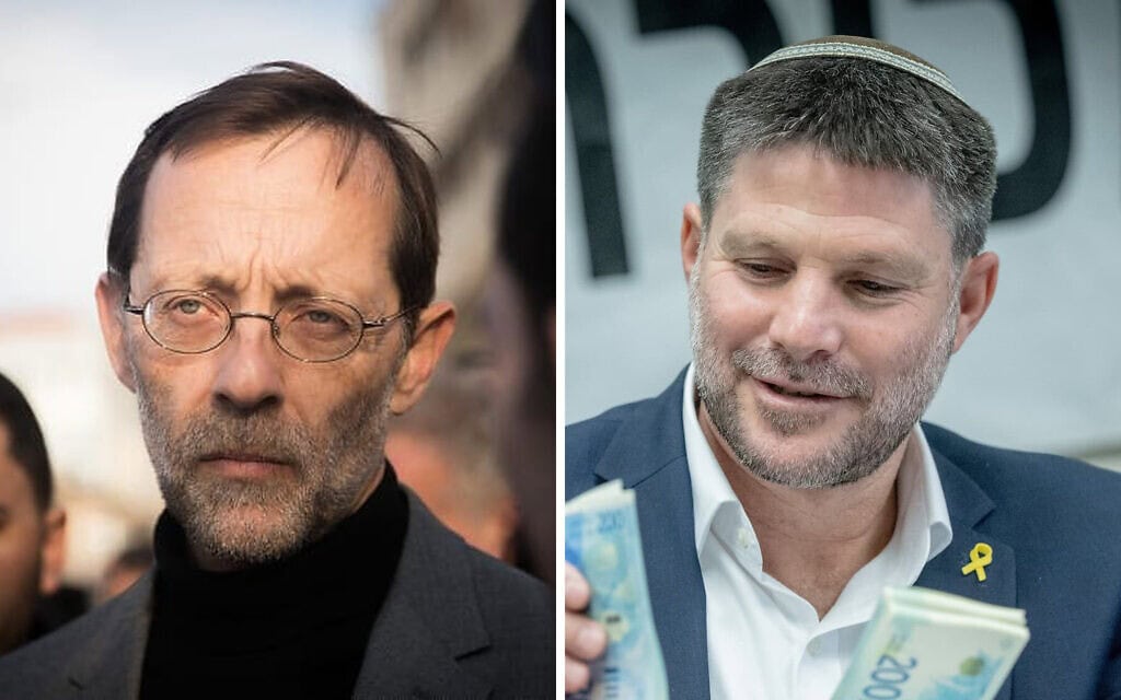 בצלאל סמוטריץ' ומשה פייגלין (צילום: חיים גולדברג/פלאש90, יונתן זינדל, פלאש 90) בצלאל סמוטריץ' ומשה פייגלין (צילום: חיים גולדברג/פלאש90, יונתן זינדל, פלאש 90)
