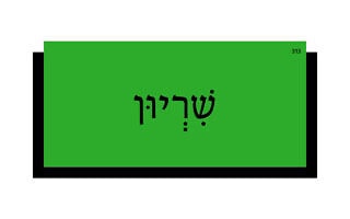שִׁרְיוּן שִׁרְיוּן