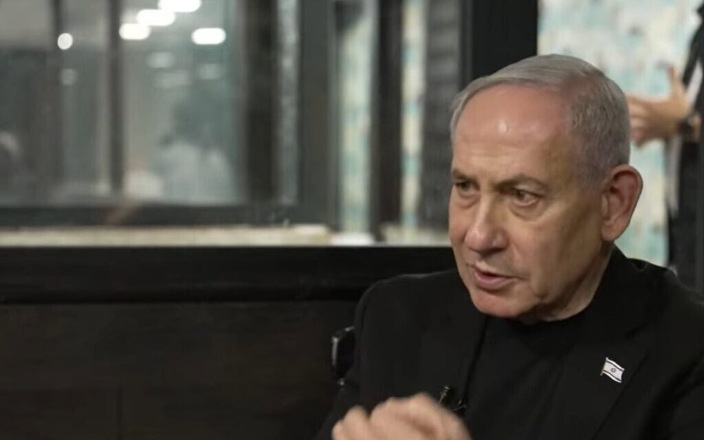 ראש הממשלה בנימין נתניהו בריאיון ל־i24NEWS, ששודר ב־4 בספטמבר 2026 (צילום: מתוך שידורי i24NEWS) ראש הממשלה בנימין נתניהו בריאיון ל־i24NEWS, ששודר ב־4 בספטמבר 2026 (צילום: מתוך שידורי i24NEWS)