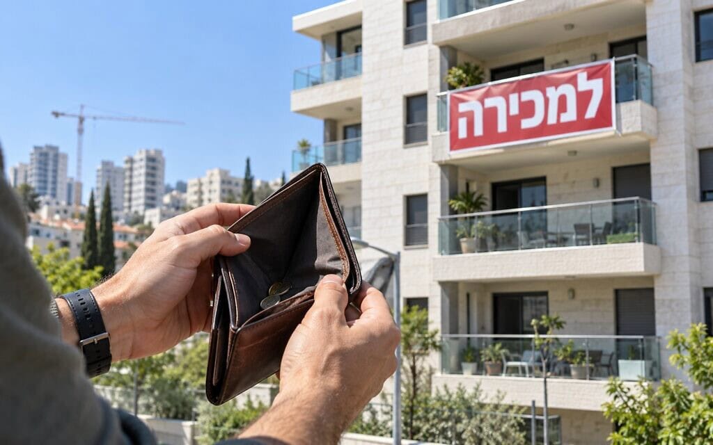 אילוסטרציה: קושי בתשלום על דירה חדשה (צילום: יצירת AI) אילוסטרציה: קושי בתשלום על דירה חדשה (צילום: יצירת AI)